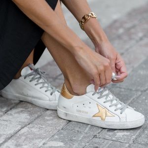 Golden Goose Deluxe Brand GGDB Superstar Gold Star Sneakers 39